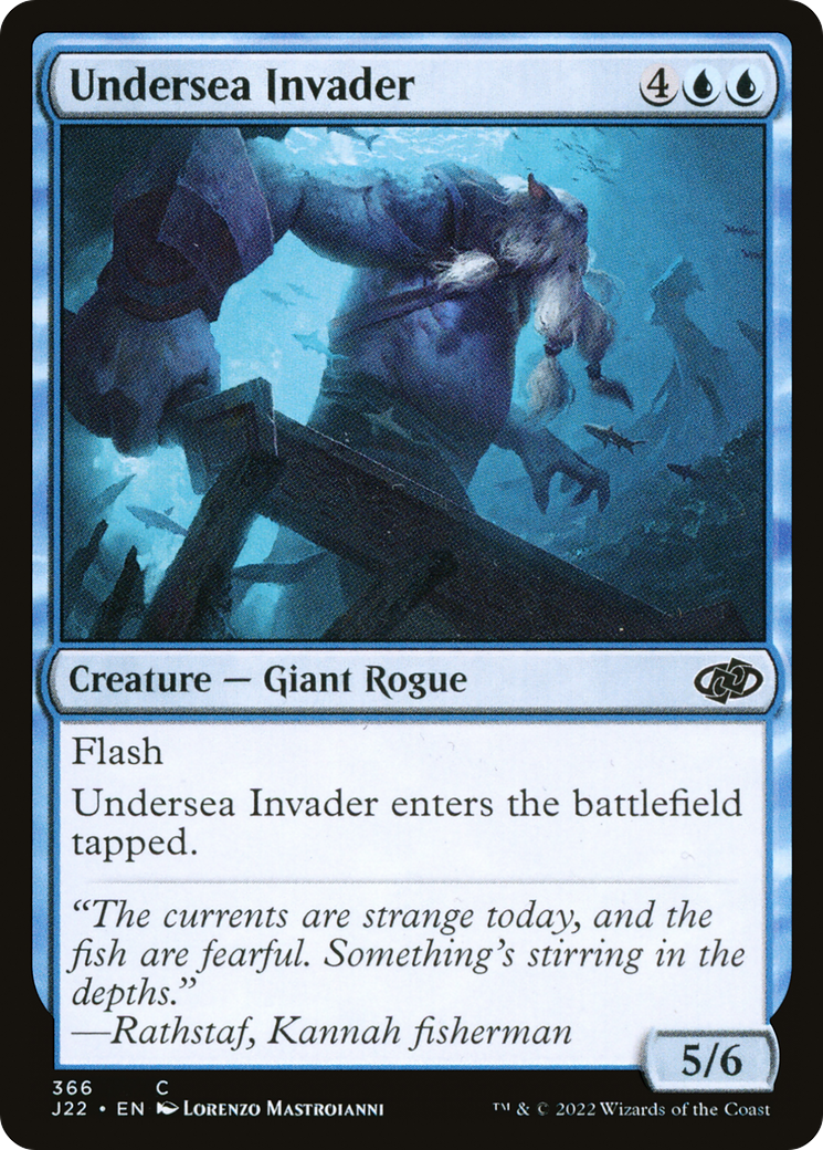 Undersea Invader [Jumpstart 2022] | Boutique FDB TCG