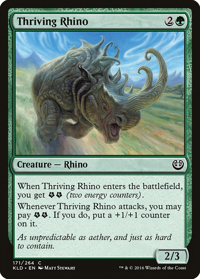 Thriving Rhino [Kaladesh] | Boutique FDB TCG