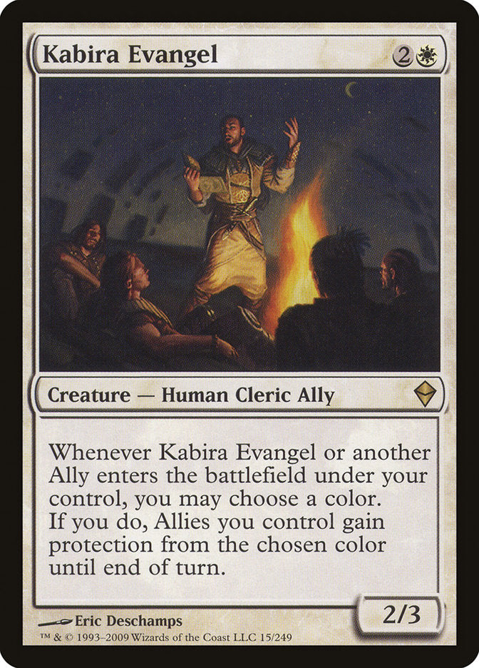 Kabira Evangel [Zendikar] | Boutique FDB TCG