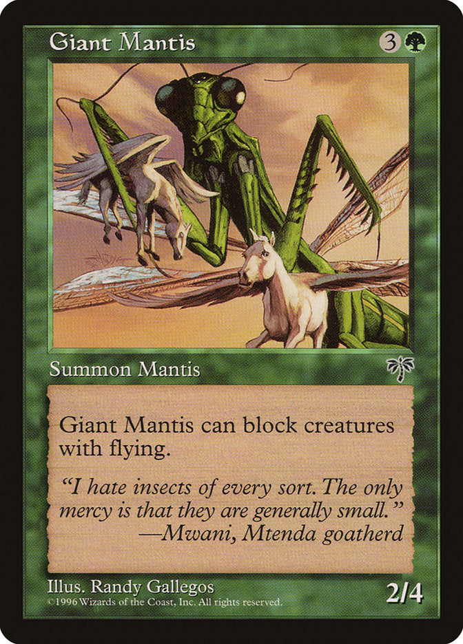 Giant Mantis [Mirage] | Boutique FDB TCG