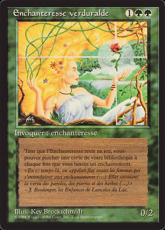 Verduran Enchantress [Foreign Black Border] | Boutique FDB TCG