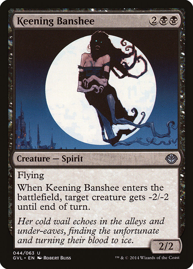 Keening Banshee (Garruk vs. Liliana) [Duel Decks Anthology] | Boutique FDB TCG