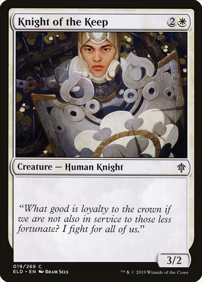 Knight of the Keep [Throne of Eldraine] | Boutique FDB TCG