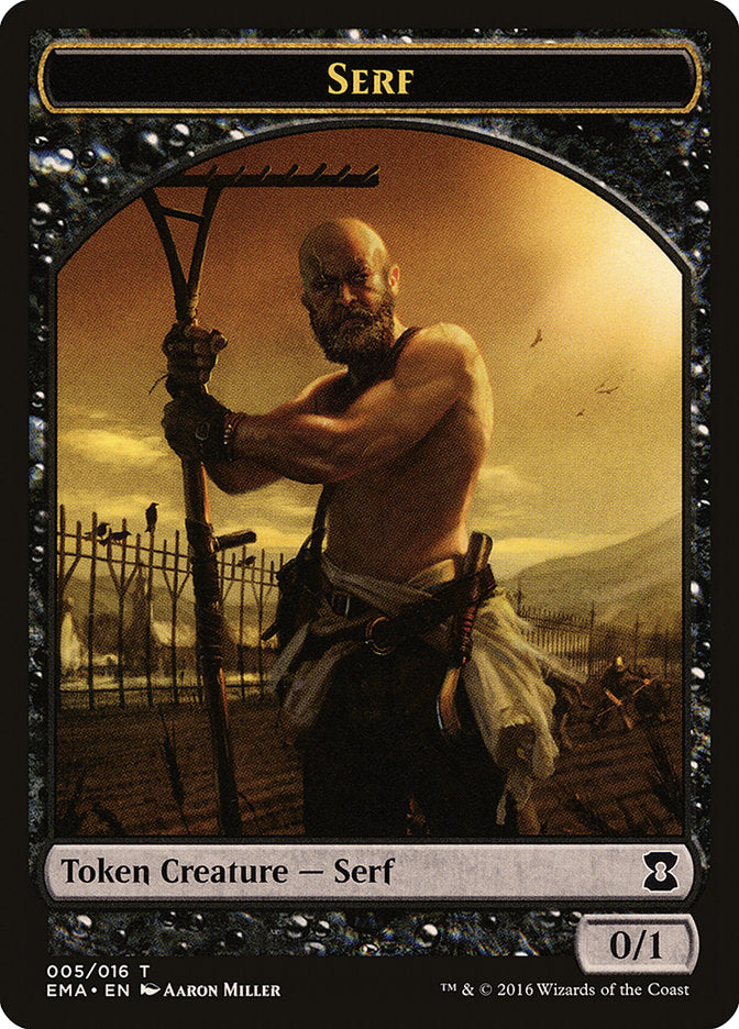 Serf Token [Eternal Masters Tokens] | Boutique FDB TCG