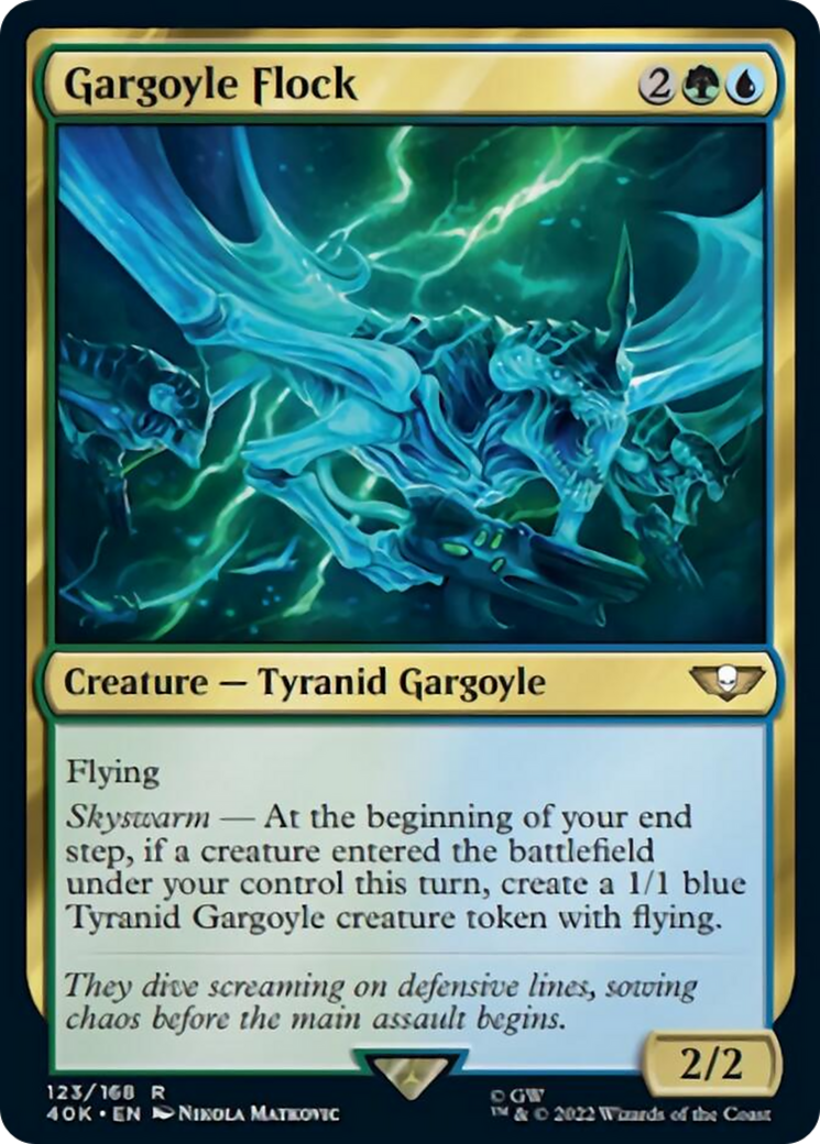 Gargoyle Flock (Surge Foil) [Warhammer 40,000] | Boutique FDB TCG