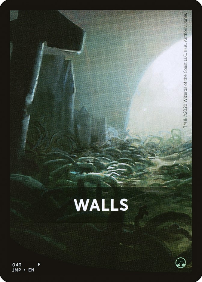 Walls [Jumpstart Front Cards] | Boutique FDB TCG