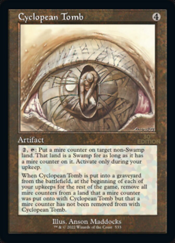 Cyclopean Tomb (Retro) [30th Anniversary Edition] | Boutique FDB TCG