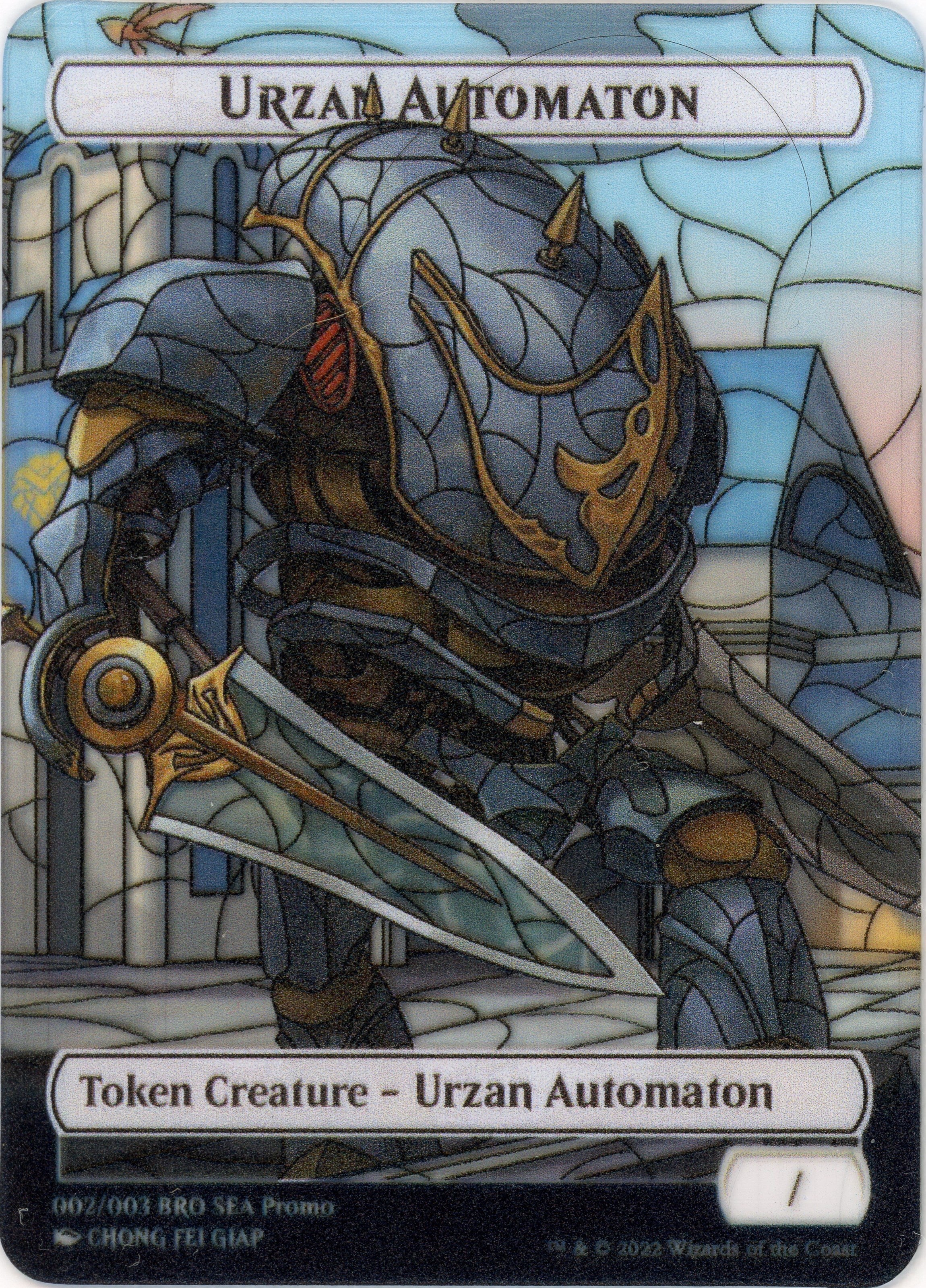 Urzan Automaton Token (SEA Exclusive) [The Brothers' War Tokens] | Boutique FDB TCG