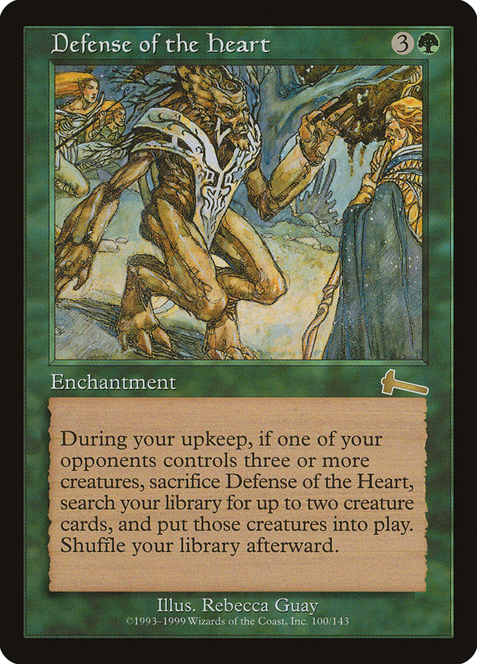 Defense of the Heart [Urza's Legacy] | Boutique FDB TCG