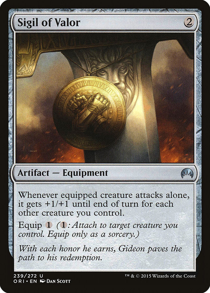 Sigil of Valor [Magic Origins] | Boutique FDB TCG
