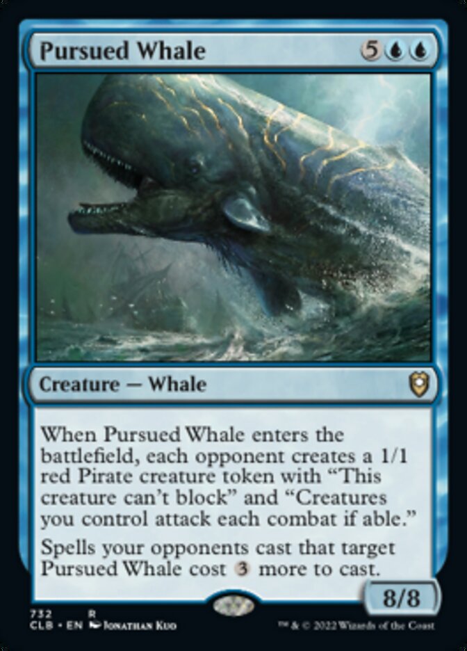 Pursued Whale [Commander Legends: Battle for Baldur's Gate] | Boutique FDB TCG