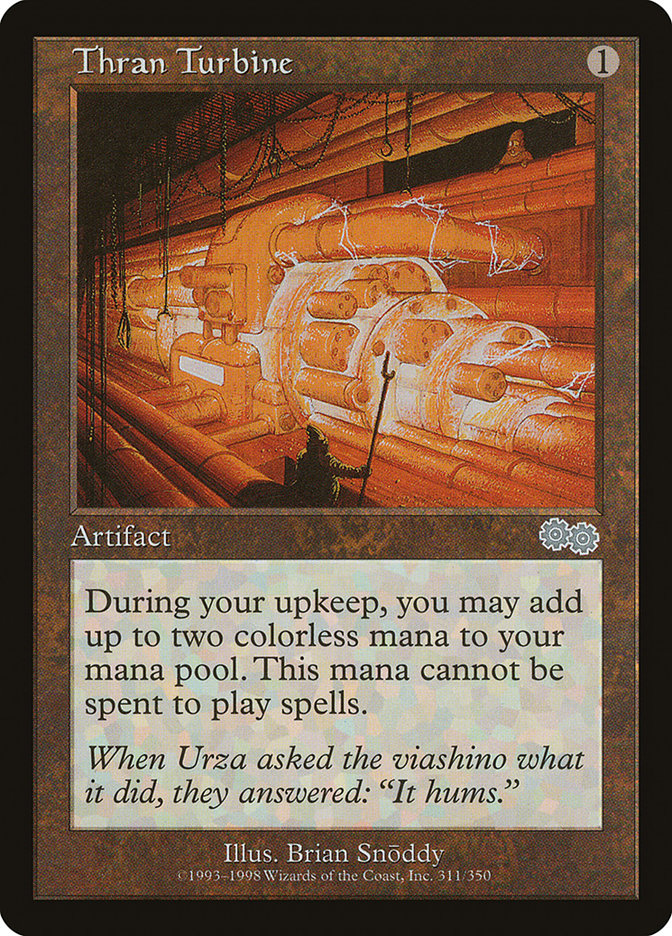 Thran Turbine [Urza's Saga] | Boutique FDB TCG