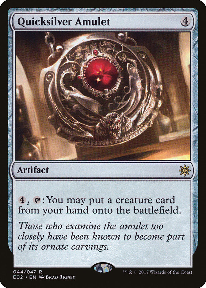 Quicksilver Amulet [Explorers of Ixalan] | Boutique FDB TCG