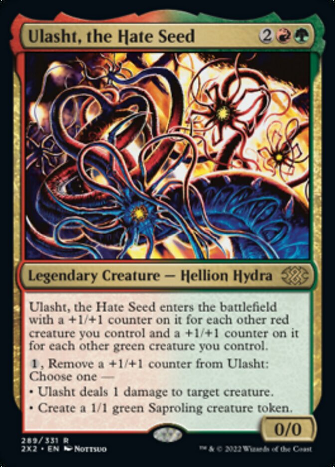 Ulasht, the Hate Seed [Double Masters 2022] | Boutique FDB TCG