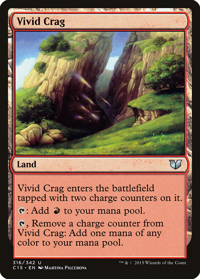 Vivid Crag [Commander 2015] | Boutique FDB TCG