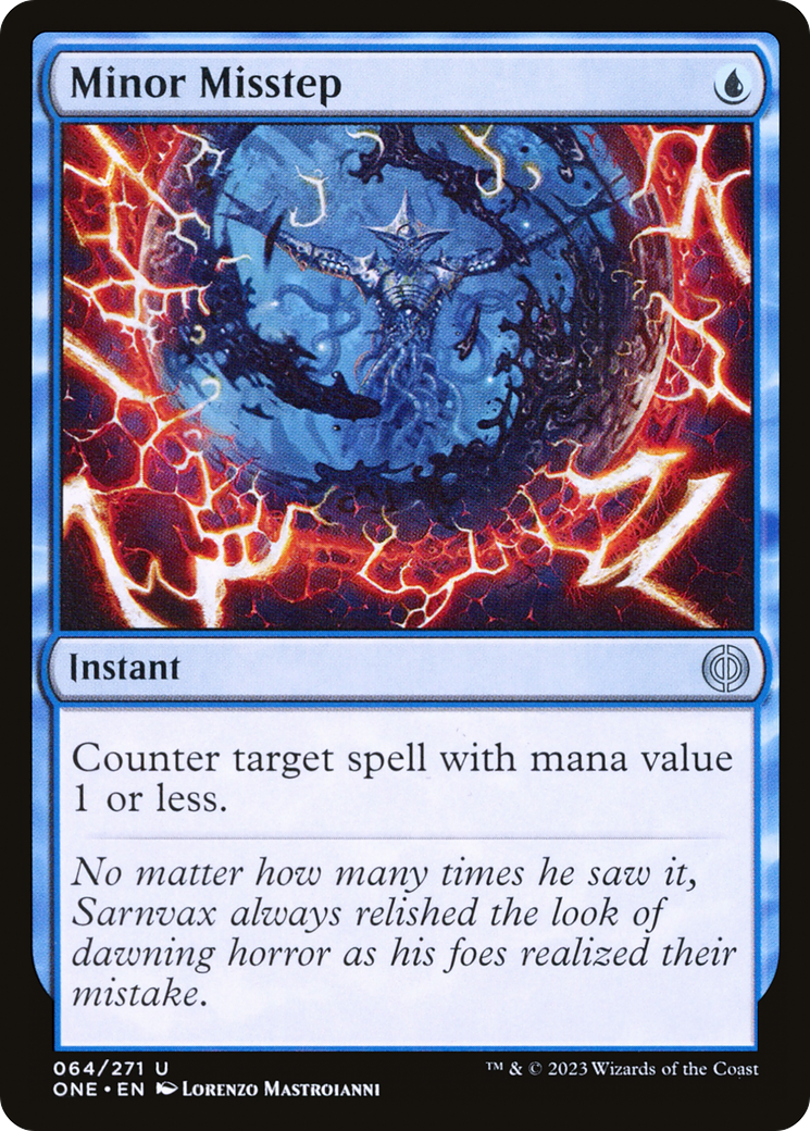 Minor Misstep [Phyrexia: All Will Be One] | Boutique FDB TCG