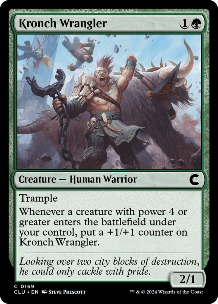 Kronch Wrangler [Ravnica: Clue Edition] | Boutique FDB TCG