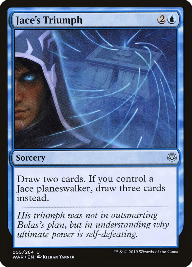 Jace's Triumph [War of the Spark] | Boutique FDB TCG