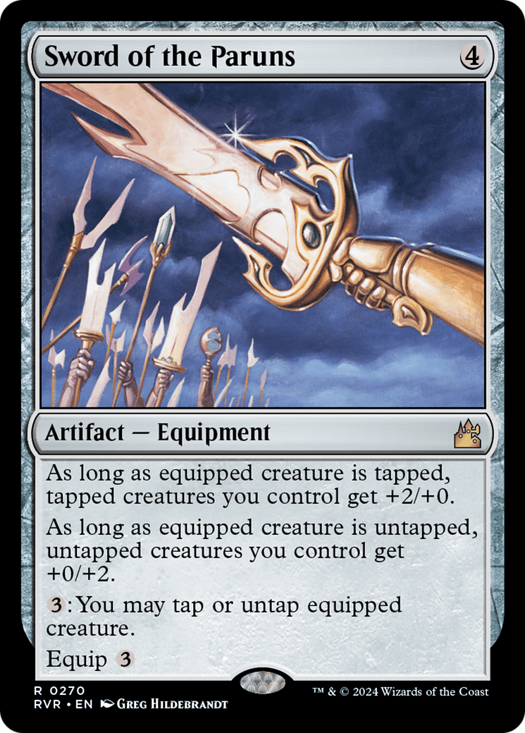 Sword of the Paruns [Ravnica Remastered] | Boutique FDB TCG