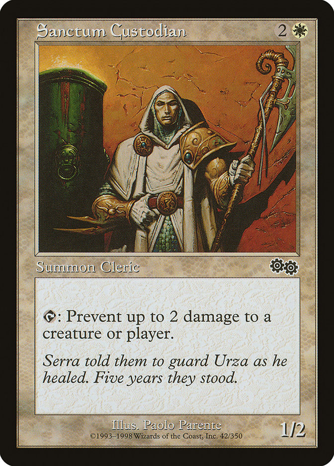 Sanctum Custodian [Urza's Saga] | Boutique FDB TCG