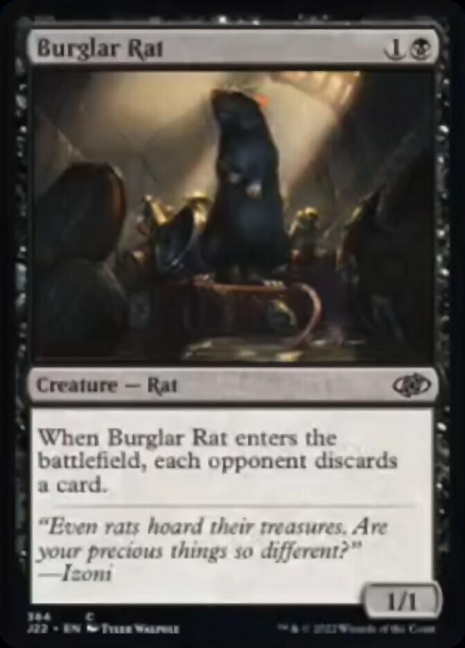 Burglar Rat [Jumpstart 2022] | Boutique FDB TCG