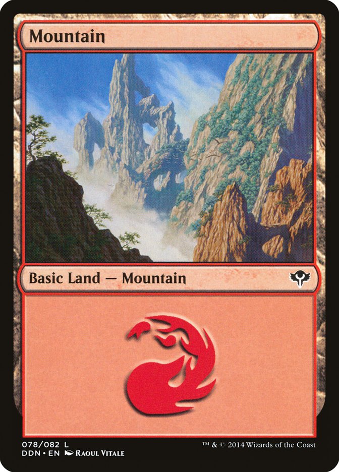 Mountain (78) [Duel Decks: Speed vs. Cunning] | Boutique FDB TCG