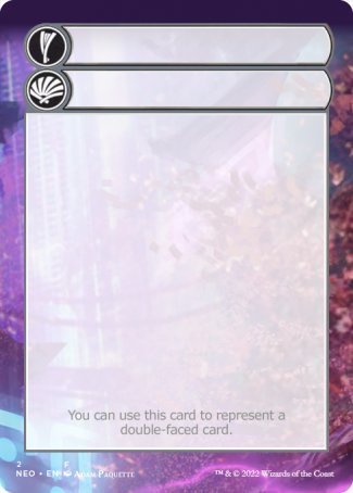 Helper Card (2/9) [Kamigawa: Neon Dynasty Tokens] | Boutique FDB TCG