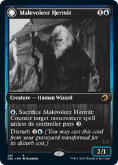 Malevolent Hermit // Benevolent Geist [Innistrad: Double Feature] | Boutique FDB TCG