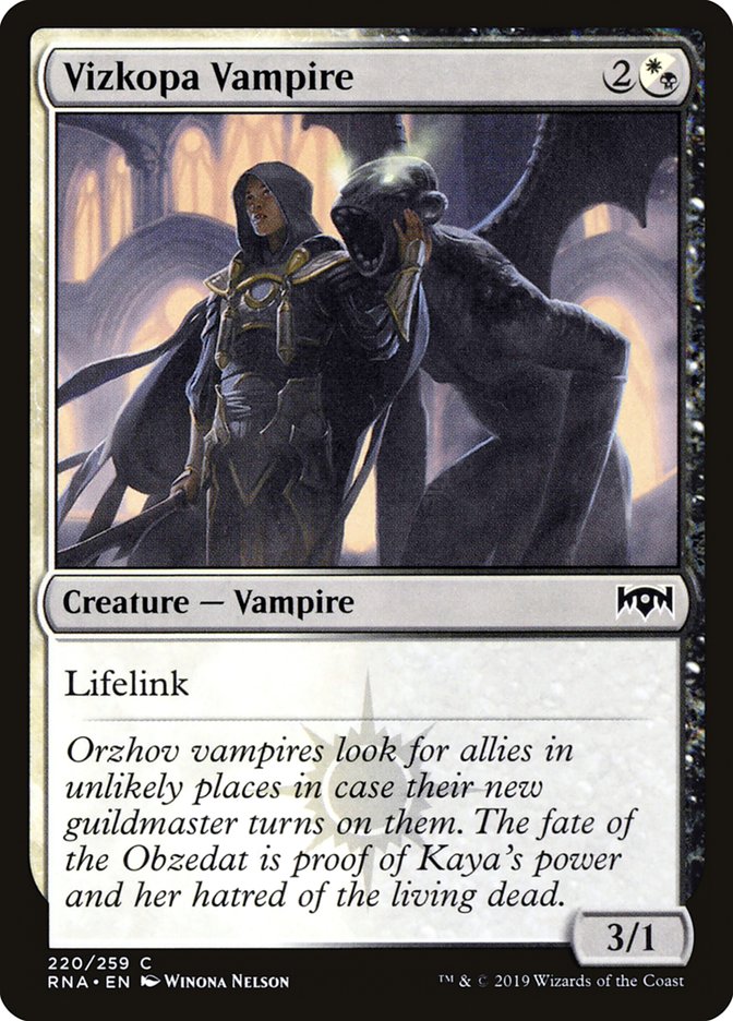 Vizkopa Vampire [Ravnica Allegiance] | Boutique FDB TCG