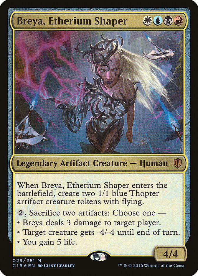 Breya, Etherium Shaper [Commander 2016] | Boutique FDB TCG