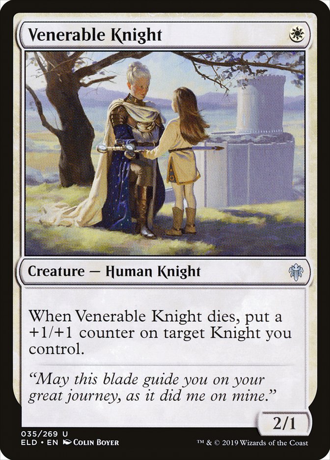 Venerable Knight [Throne of Eldraine] | Boutique FDB TCG