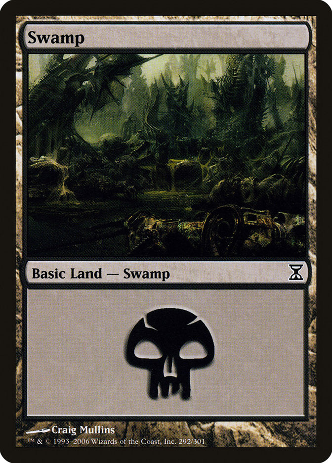 Swamp (292) [Time Spiral] | Boutique FDB TCG