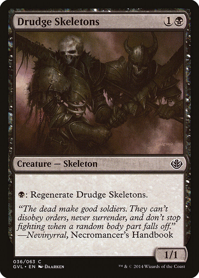 Drudge Skeletons (Garruk vs. Liliana) [Duel Decks Anthology] | Boutique FDB TCG