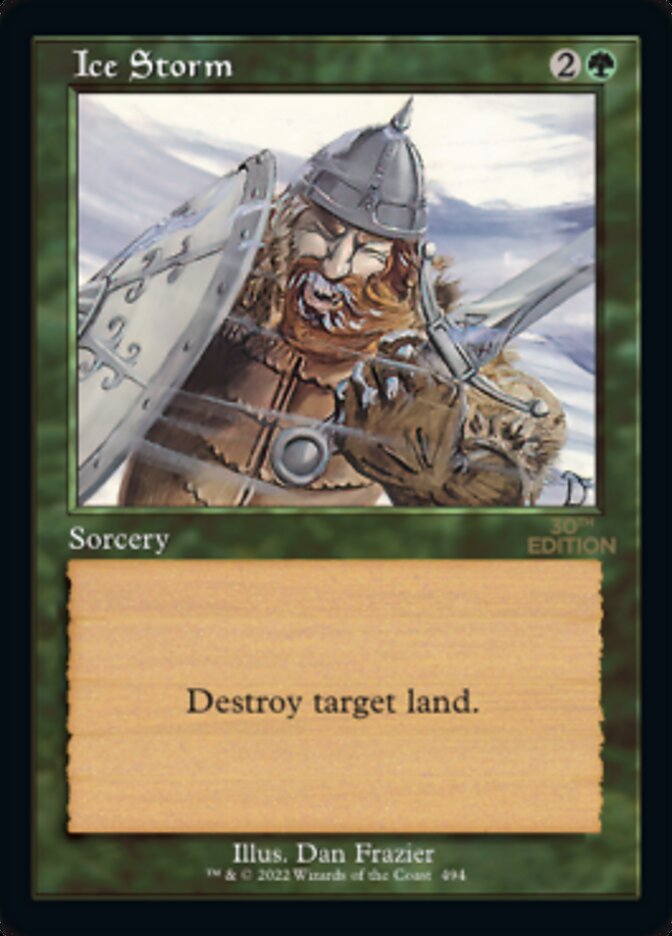 Ice Storm (Retro) [30th Anniversary Edition] | Boutique FDB TCG