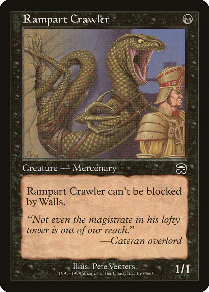 Rampart Crawler [Mercadian Masques] | Boutique FDB TCG