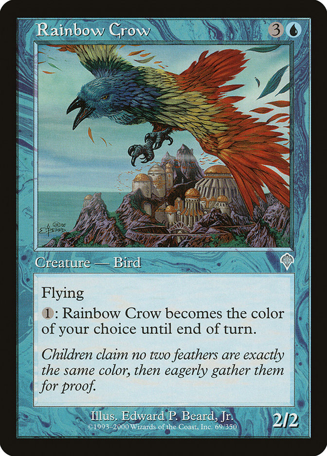 Rainbow Crow [Invasion] | Boutique FDB TCG