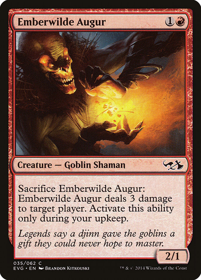 Emberwilde Augur (Elves vs. Goblins) [Duel Decks Anthology] | Boutique FDB TCG