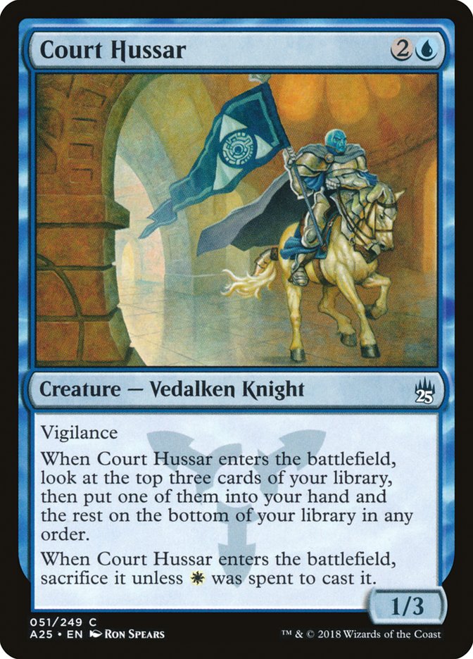 Court Hussar [Masters 25] | Boutique FDB TCG