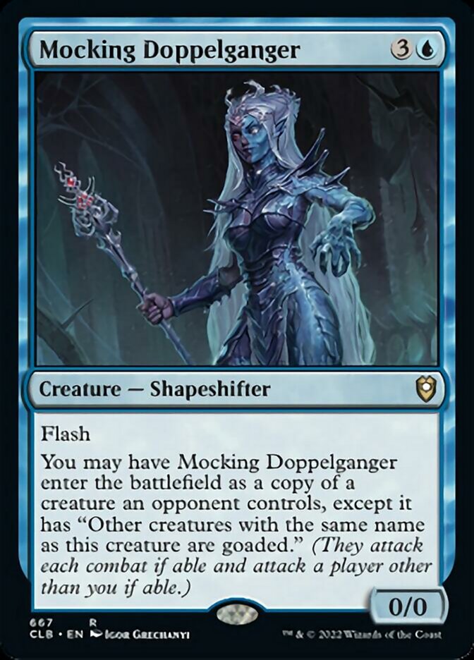 Mocking Doppelganger [Commander Legends: Battle for Baldur's Gate] | Boutique FDB TCG