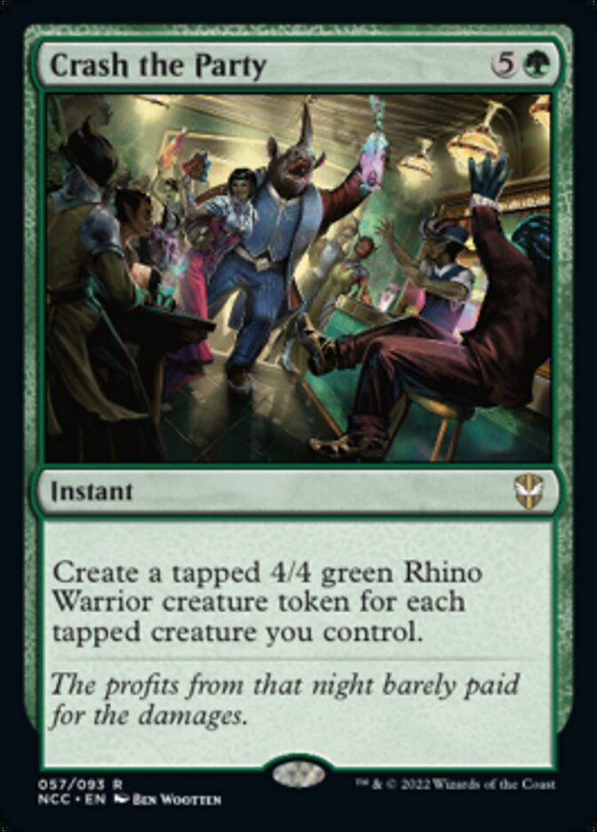 Crash the Party [Streets of New Capenna Commander] | Boutique FDB TCG