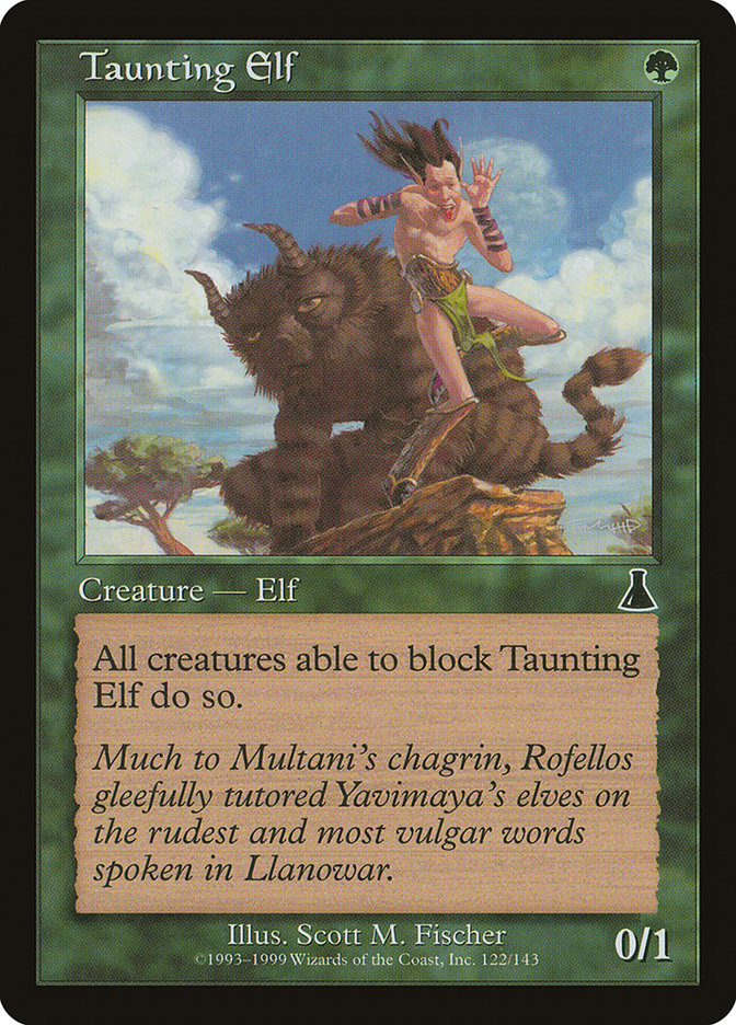 Taunting Elf [Urza's Destiny] | Boutique FDB TCG