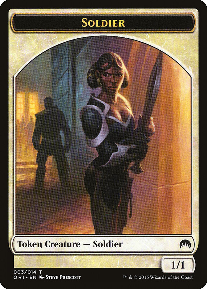 Soldier Token [Magic Origins Tokens] | Boutique FDB TCG