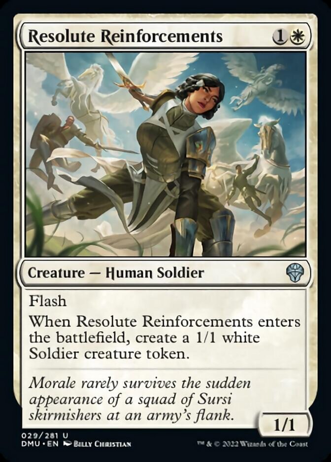 Resolute Reinforcements [Dominaria United] | Boutique FDB TCG