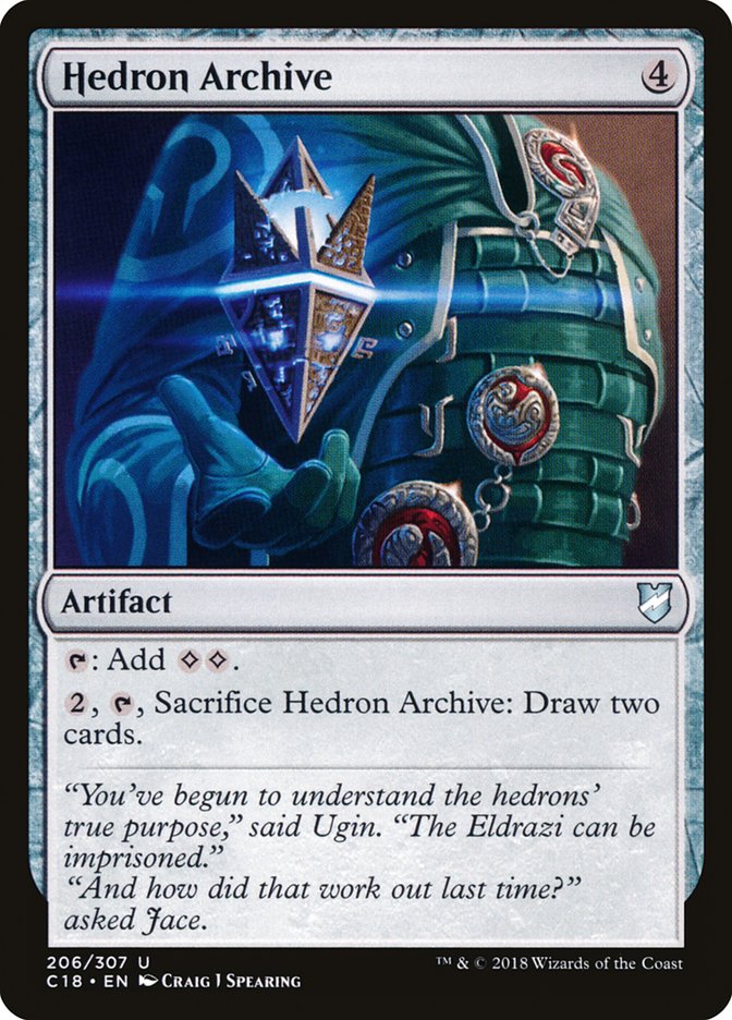 Hedron Archive [Commander 2018] | Boutique FDB TCG