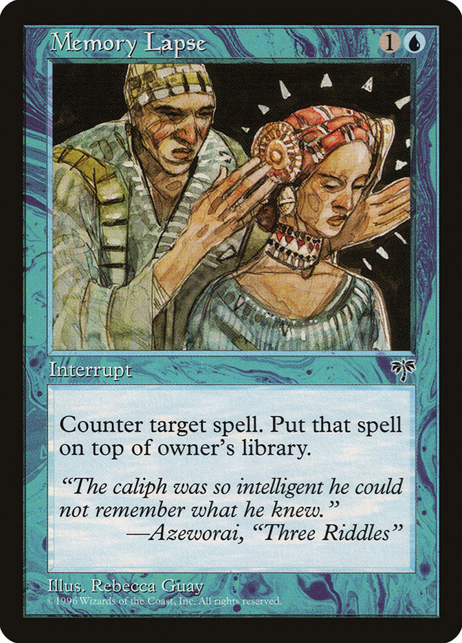 Memory Lapse [Mirage] | Boutique FDB TCG