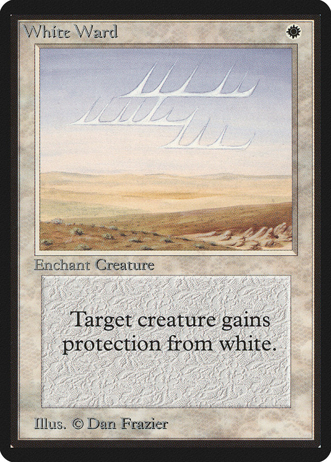 White Ward [Beta Edition] | Boutique FDB TCG