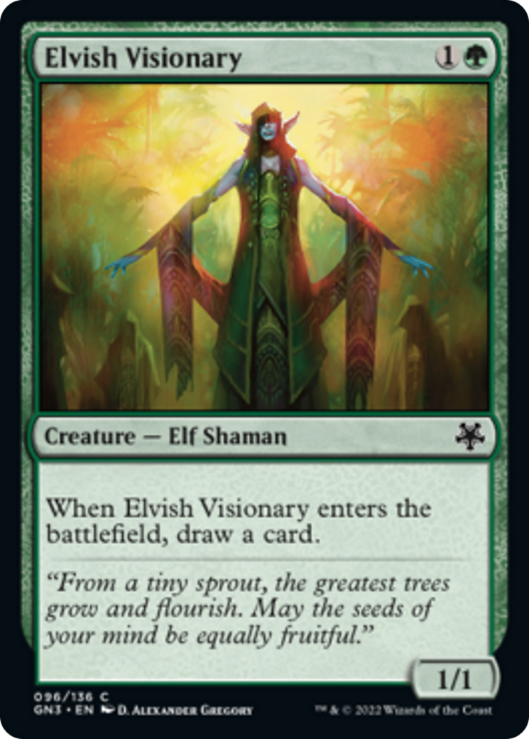 Elvish Visionary [Game Night: Free-for-All] | Boutique FDB TCG