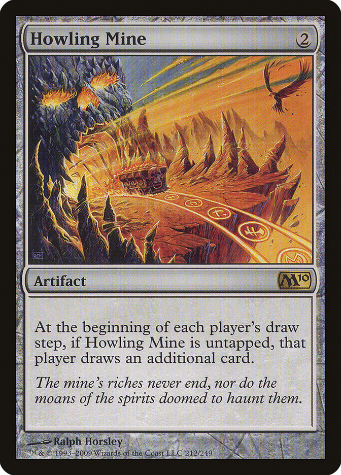 Howling Mine [Magic 2010] | Boutique FDB TCG