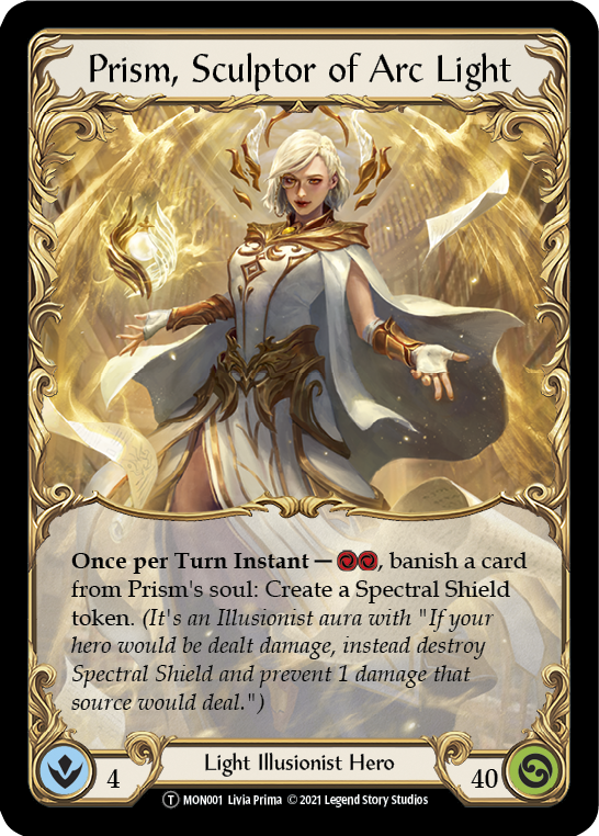 Prism // Prism, Sculptor of Arc Light [U-MON002 // U-MON001] (Monarch Unlimited)  Unlimited Normal | Boutique FDB TCG