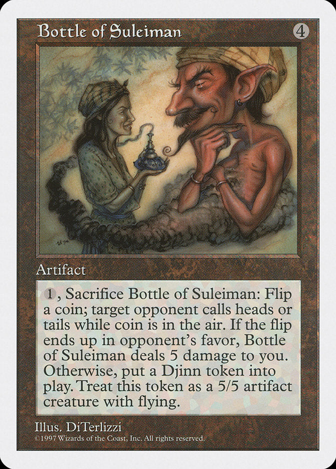 Bottle of Suleiman [Fifth Edition] | Boutique FDB TCG